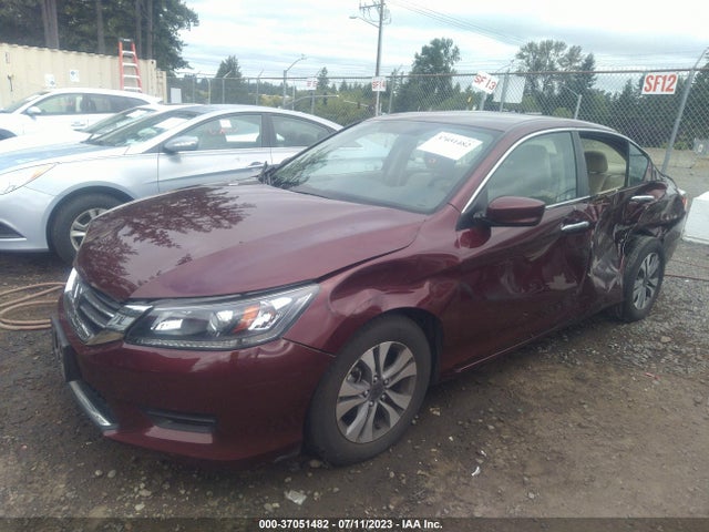 Honda Accord Sedan Lx 2014 1HGCR2F35EA050928 Image 2