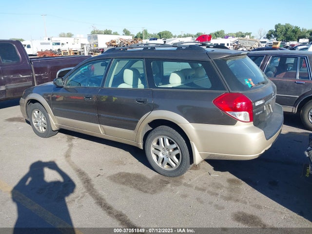 2008 SUBARU OUTBACK I/LL BEAN W/NAV VIN: 4S4BP61C387312375