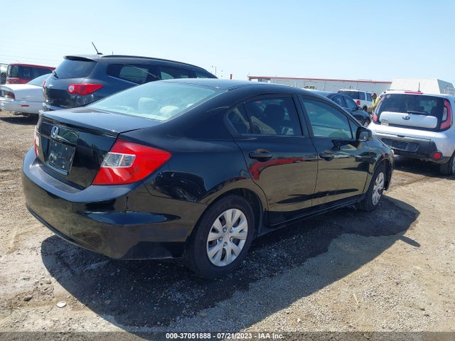 Продажа на аукционе авто 2012 Honda Civic Sdn Lx, vin: 2HGFB2F51CH307214, номер лота: 37051888