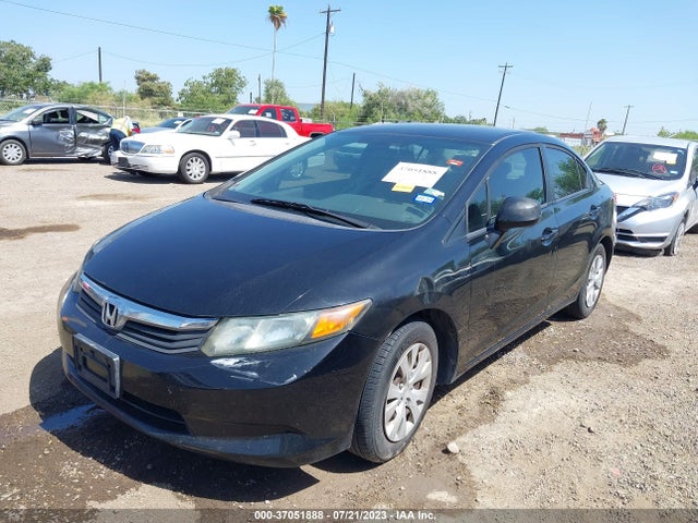 Продажа на аукционе авто 2012 Honda Civic Sdn Lx, vin: 2HGFB2F51CH307214, номер лота: 37051888