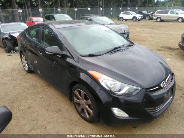 2013 HYUNDAI ELANTRA LIMITED PZEV VIN: 5NPDH4AE1DH168864