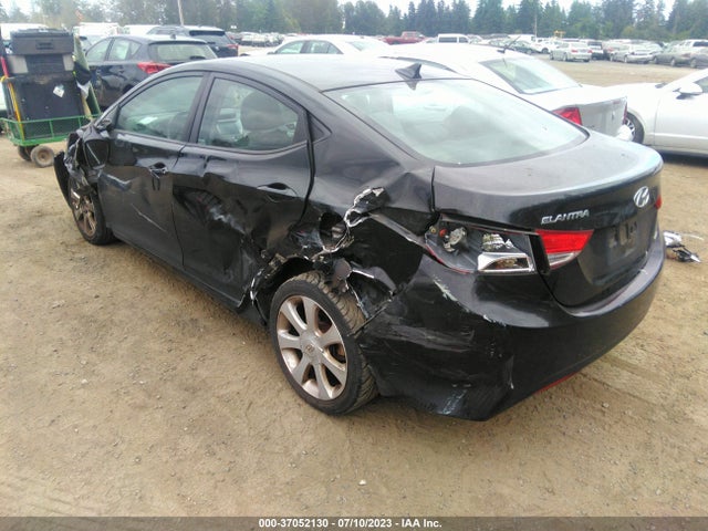 2013 HYUNDAI ELANTRA LIMITED PZEV VIN: 5NPDH4AE1DH168864
