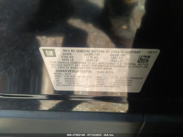 2018 CHEVROLET EQUINOX 2GNAXVEV5J6132706 Photo 8