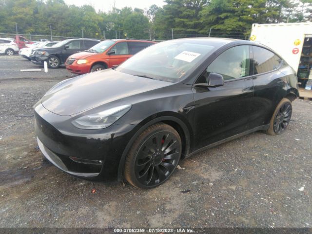 7SAYGDEF6PF747376 Tesla Model Y Performance