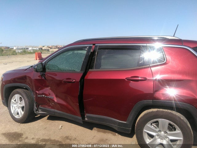 2022 JEEP COMPASS LATITUDE VIN: 3C4NJCBB8NT137331