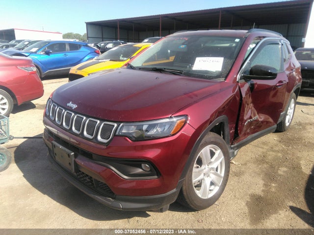 2022 JEEP COMPASS LATITUDE VIN: 3C4NJCBB8NT137331
