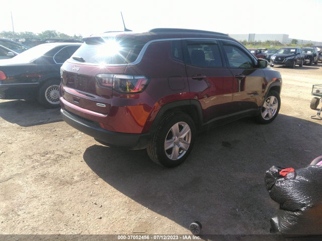 2022 JEEP COMPASS LATITUDE VIN: 3C4NJCBB8NT137331