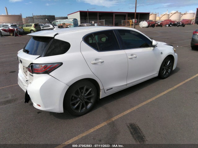 2012 LEXUS CT 200H VIN: JTHKD5BH9C2047368