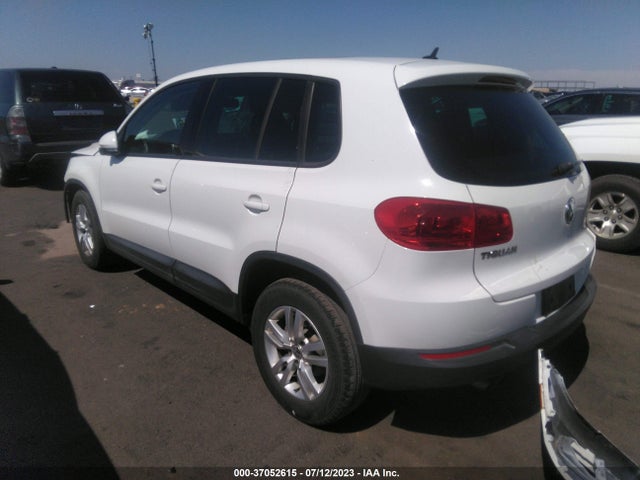 2013 VOLKSWAGEN TIGUAN S W/SUNROOF VIN: WVGBV3AX9DW623140