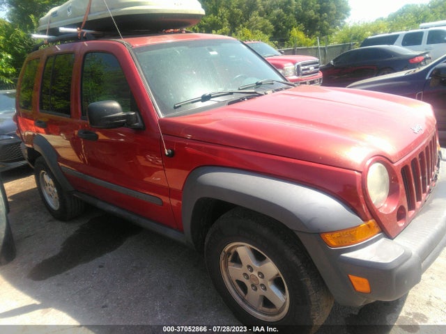 2007 JEEP LIBERTY SPORT VIN: 1J4GL48KX7W694572