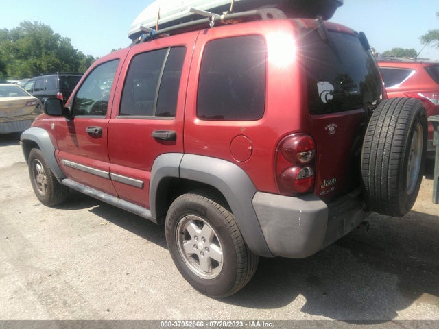 2007 JEEP LIBERTY SPORT VIN: 1J4GL48KX7W694572