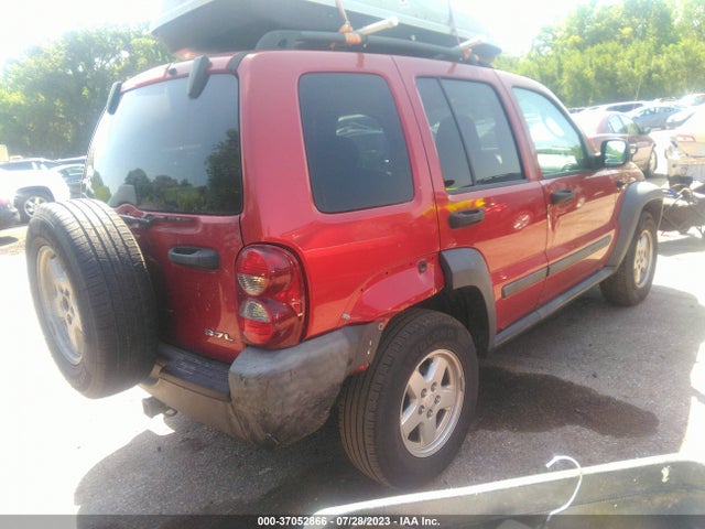 2007 JEEP LIBERTY SPORT VIN: 1J4GL48KX7W694572