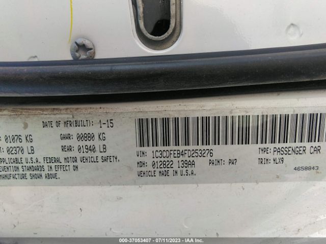 1C3CDFEB4FD253276 Dodge DART GT