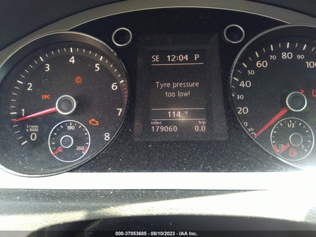 2010 VOLKSWAGEN CC SPORT VIN: WVWMN7AN0AE555315