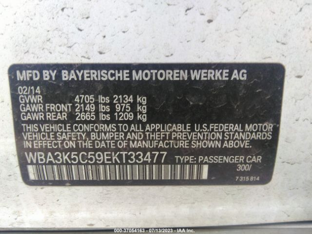 WBA3K5C59EKT33477 BMW 3 Series 328d Xdrive