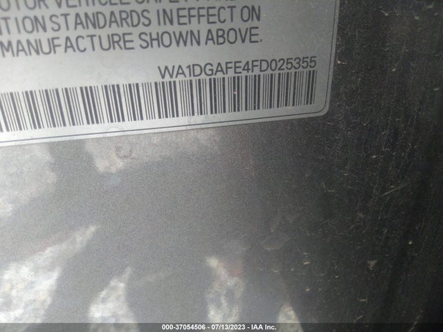 WA1DGAFE4FD025355 Audi Q7 3.0t S Line Prestige