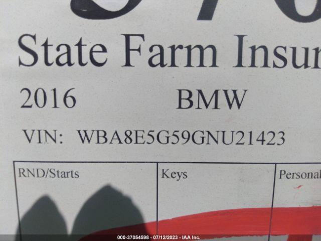 WBA8E5G59GNU21423 BMW 3 Series 320i Xdrive