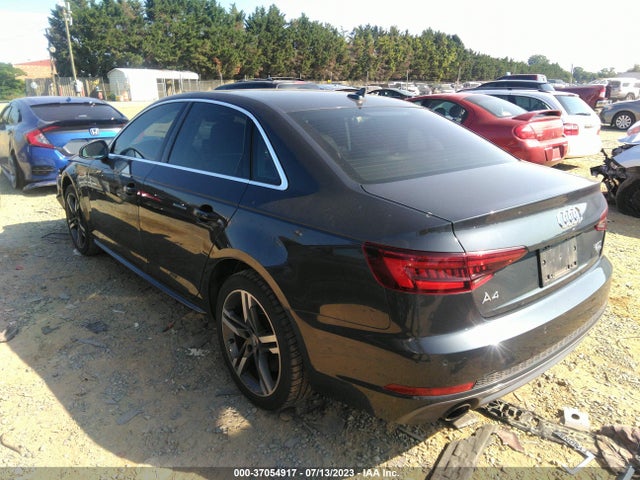 2018 AUDI A4 PREMIUM PLUS VIN: WAUENAF4XJN006512