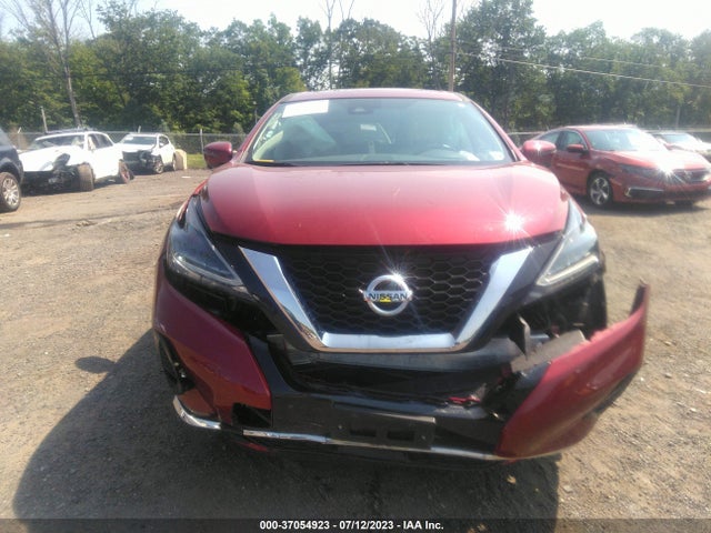 2022 NISSAN MURANO SL VIN: 5N1AZ2CS2NC110455