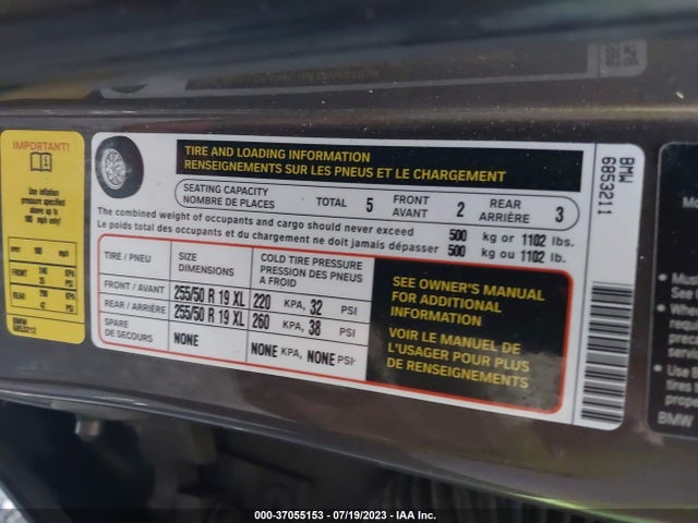 2013 BMW X5 XDRIVE35I VIN: 5UXZV4C50DL993364