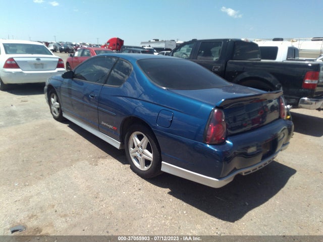 2004 CHEVROLET MONTE CARLO SS SUPERCHARGED VIN: 2G1WZ121X49200738