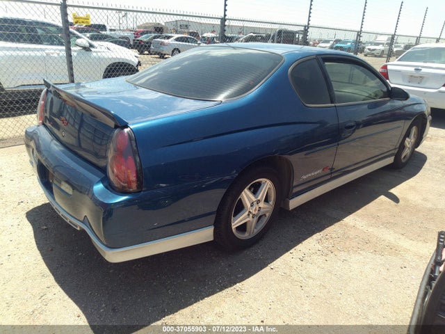 2004 CHEVROLET MONTE CARLO SS SUPERCHARGED VIN: 2G1WZ121X49200738