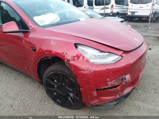2020 TESLA MODEL Y LONG RANGE VIN: 5YJYGDEE5LF014489