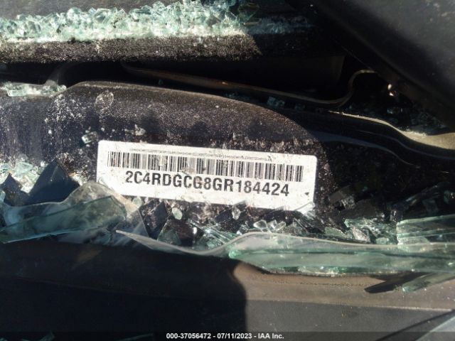 2C4RDGCG8GR184424 Dodge Grand Caravan Sxt Plus