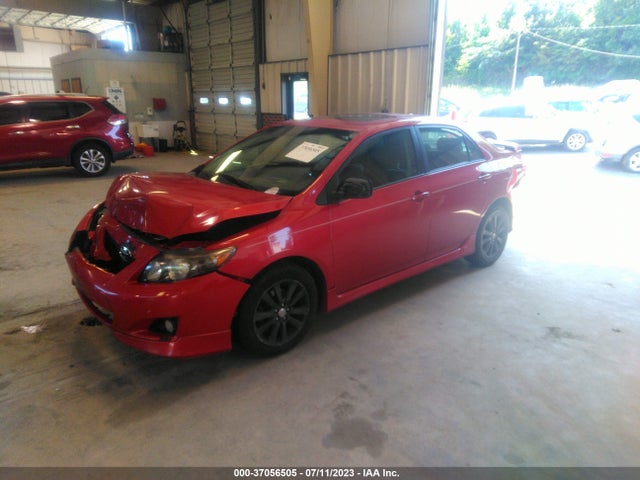 2009 TOYOTA COROLLA VIN: 2T1BU40E49C058132