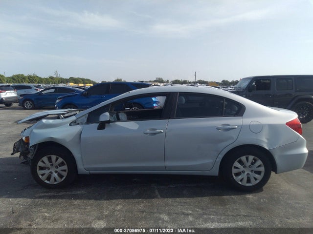 2012 HONDA CIVIC SDN LX VIN: 2HGFB2F55CH509649