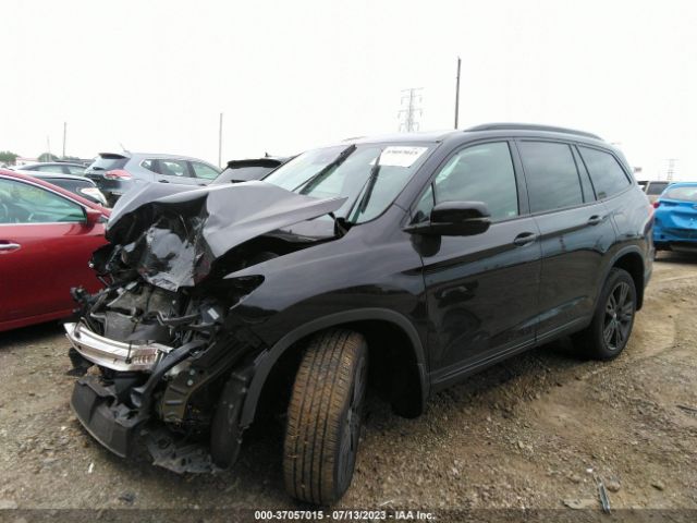 5FNYF6H74NB047885 Honda Pilot Black Edition