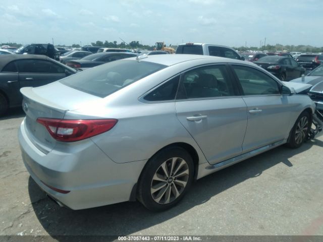5NPE34AF4FH066487 Hyundai Sonata 2.4l Sport