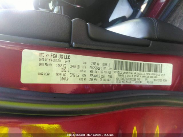 1C4RJFBG7KC693166 Jeep Grand Cherokee Limited