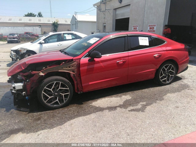 2021 HYUNDAI SONATA N LINE VIN: 5NPEK4JC0MH128506