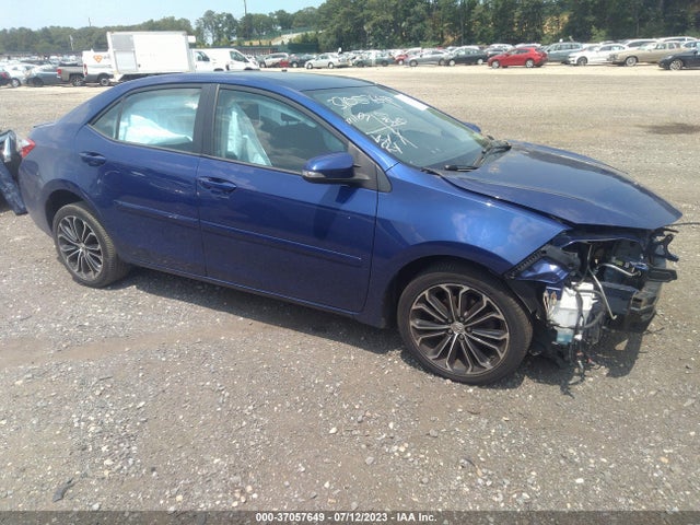 2016 TOYOTA COROLLA S PLUS VIN: 2T1BURHE2GC609916