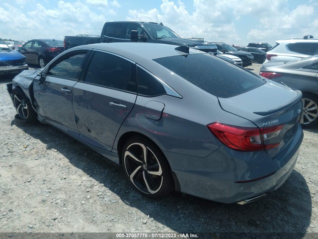 2021 HONDA ACCORD SEDAN SPORT VIN: 1HGCV2F3XMA017997