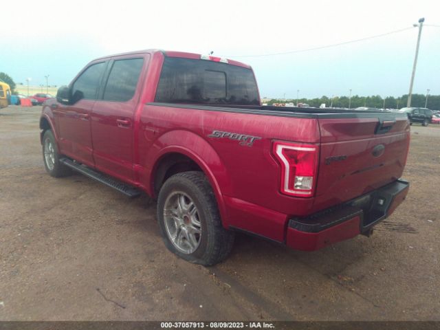 1FTEW1EP1GFB83092 Ford F-150 Xlt/xl/lariat