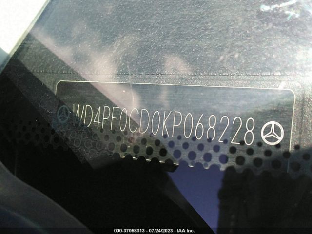 WD4PF0CD0KP068228 Mercedes-Benz SPRINTER VAN