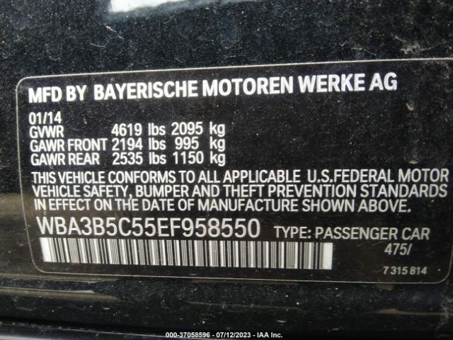 WBA3B5C55EF958550 BMW 3 Series 328i Xdrive