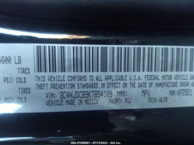 3C4NJDCB9KT854109 Jeep Compass Limited