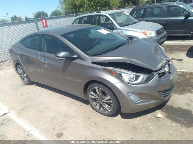 Hyundai Elantra Limited 2014 5NPDH4AE1EH457910 Image 1
