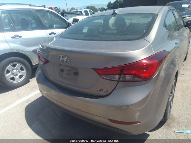 Hyundai Elantra Limited 2014 5NPDH4AE1EH457910 Image 16