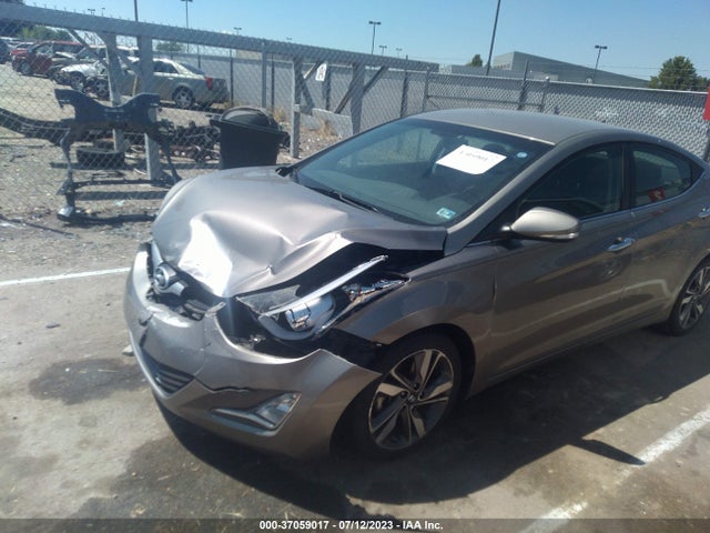 Hyundai Elantra Limited 2014 5NPDH4AE1EH457910 Image 2