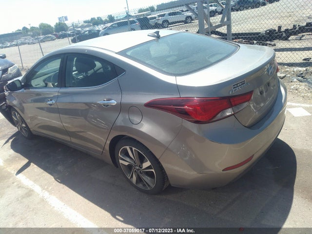 Hyundai Elantra Limited 2014 5NPDH4AE1EH457910 Image 3