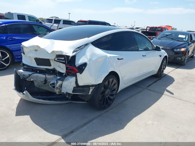 Tesla Model 3 Performance 2022 5YJ3E1EC3NF293912 Image 4