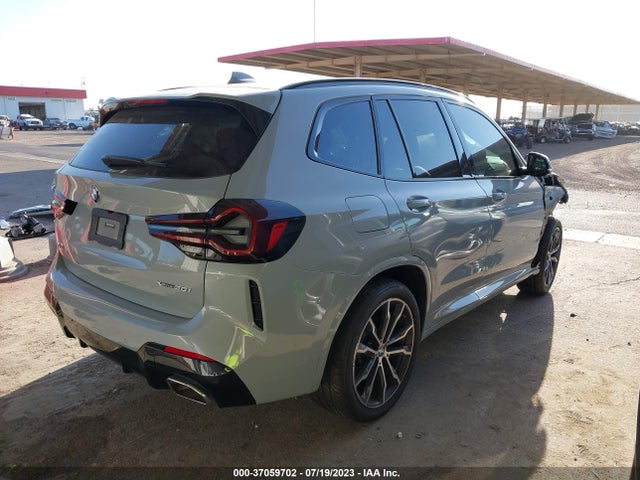2022 BMW X3 XDRIVE30I VIN: 5UX53DP01N9N08456