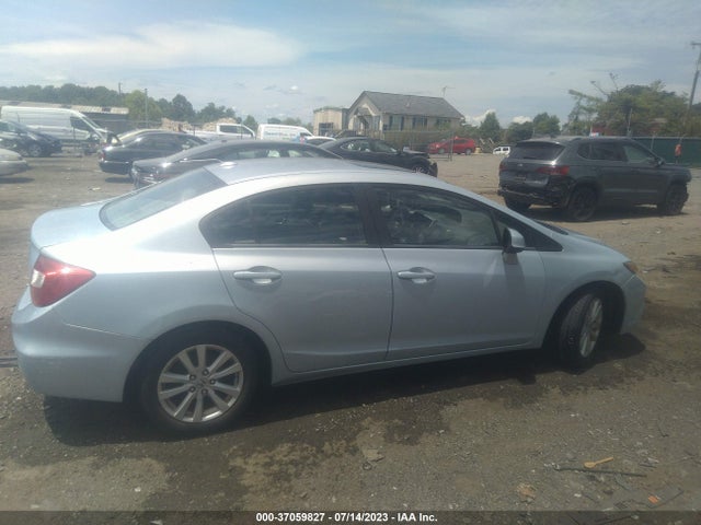2012 HONDA CIVIC SDN EX-L VIN: 2HGFB2F98CH504920