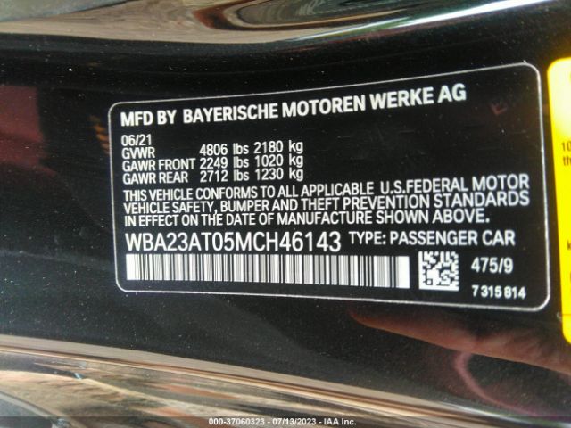 WBA23AT05MCH46143 BMW 4 Series 430i