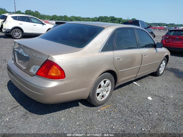 2001 TOYOTA AVALON XL W/BUCKET SEATS VIN: 4T1BF28B31U150330