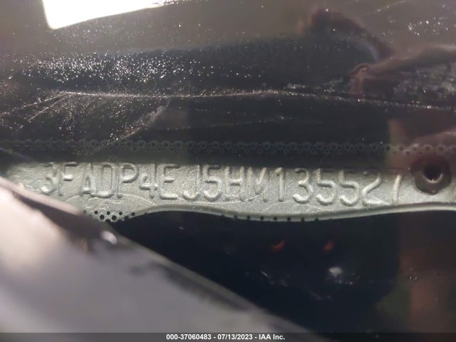 2017 FORD FIESTA SE VIN: 3FADP4EJ5HM135527